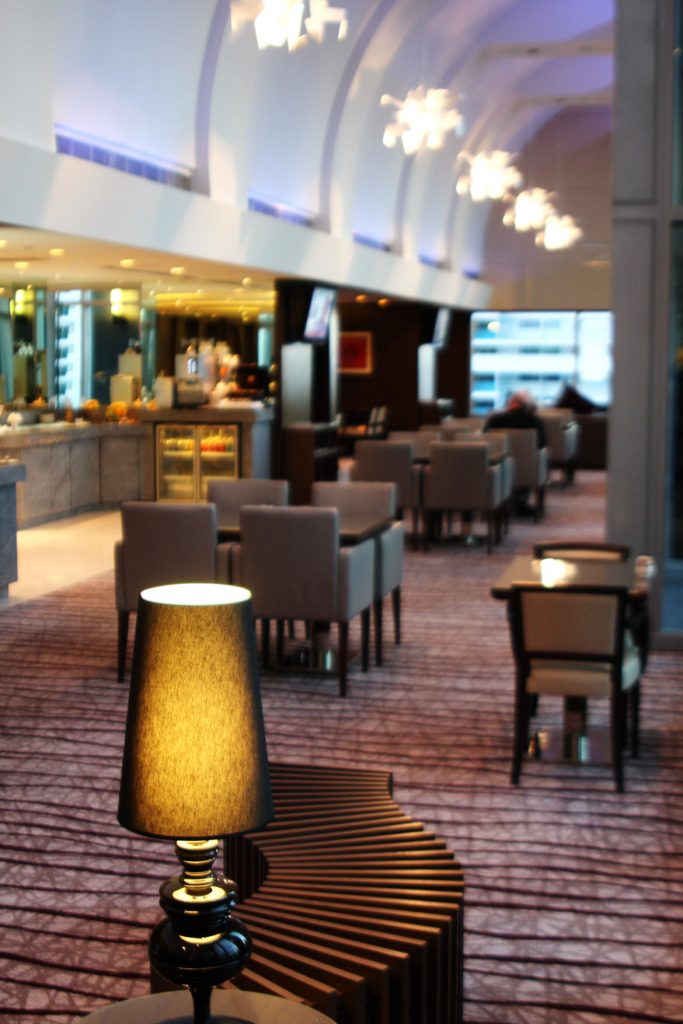 club lounge, Carlton Hotel Singapore