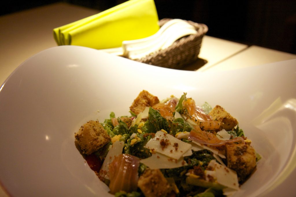 Beast & Butterflies restaurant, Caesar salad