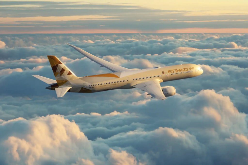 Boeing 787, Etihad Airways