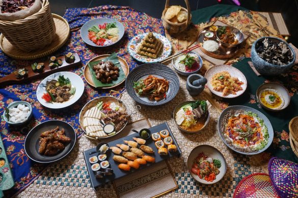 Asian dishes, Hilton Kuala Lumpur