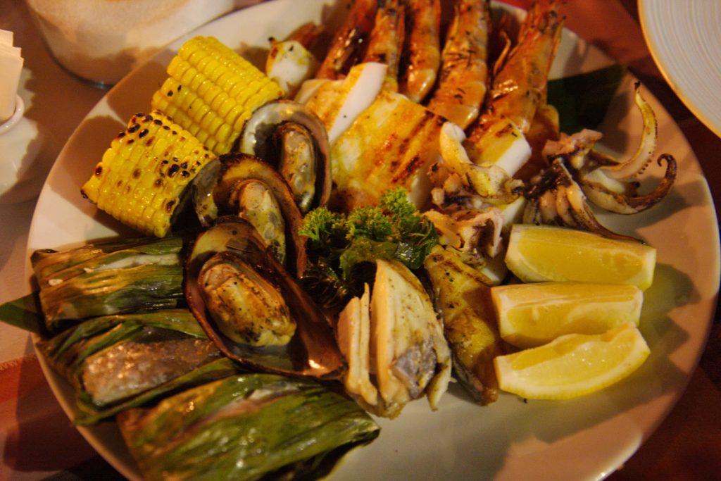 seafood platter Hilton Phuket Arcadia Resort