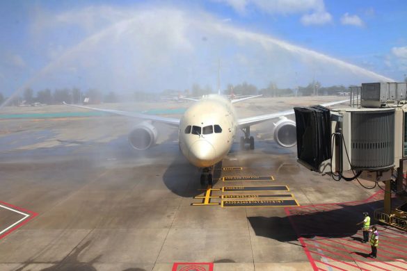 Phuket airport, Etihad Airways