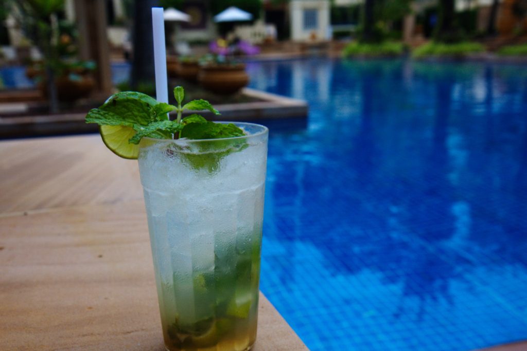 Mojito by pool, Holiday Inn Resort Phuket