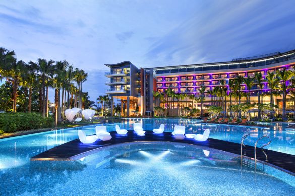 pool, exterior W Singapore Sentosa Cove