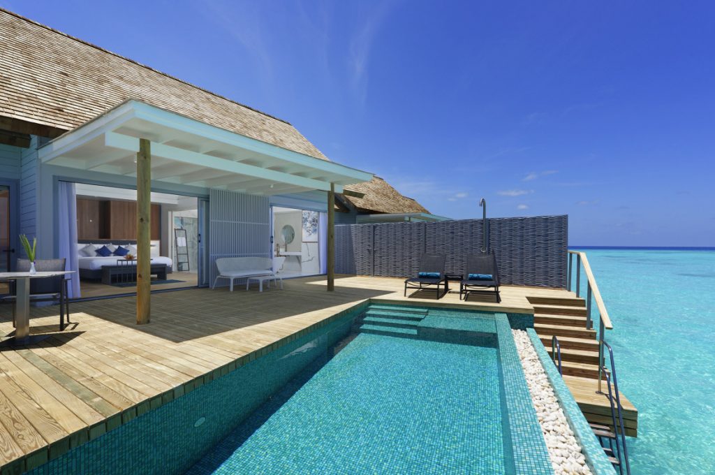 Pool villa, Outrigger Maldives Maafushivaru Resort