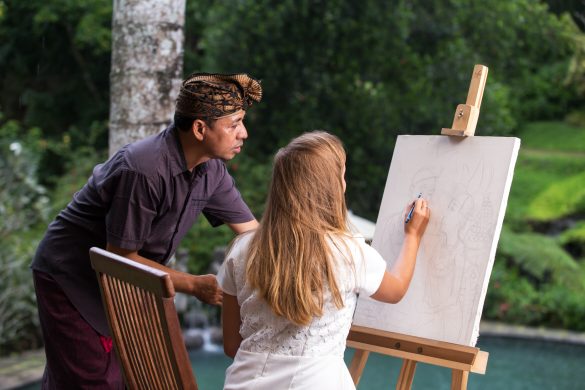 Tanah Gajah art class