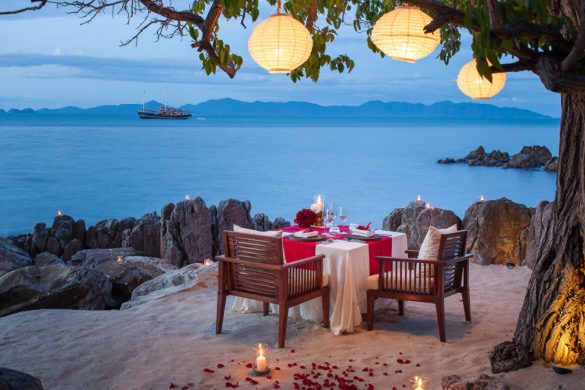 Private dining, Four Seasons Resort Koh Samui