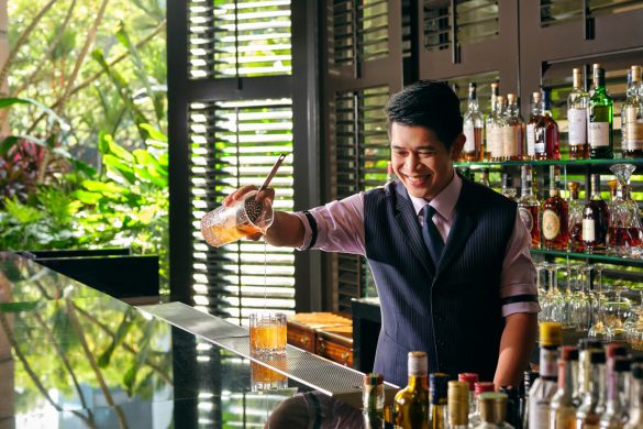 Beverage Manager Gabriel Carlos, One-Ninety Bar