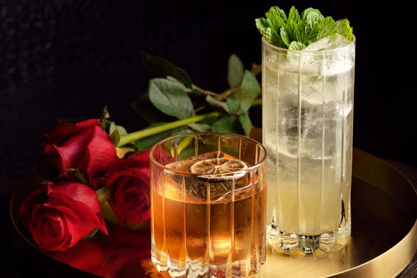 Cocktails, One-Ninety Bar, Four Seasons Hotel Singapore