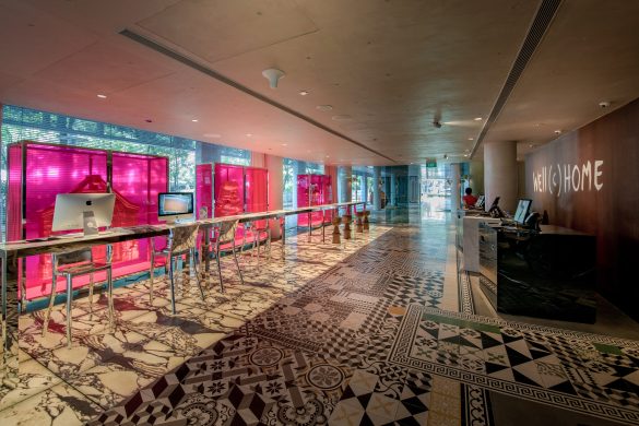 lobby M Social Singapore hotel