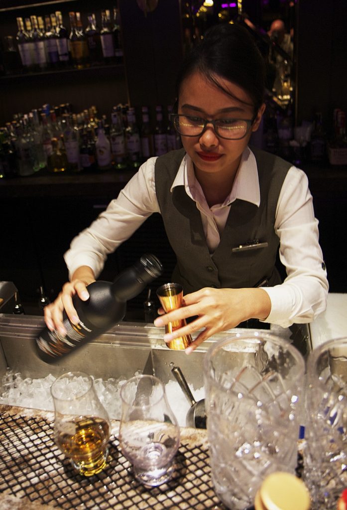 Bartender at The Cove, The Pavilion Hotel Kuala Lumpur