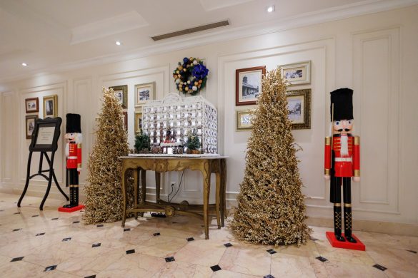 Metropole Hanoi festive season decor