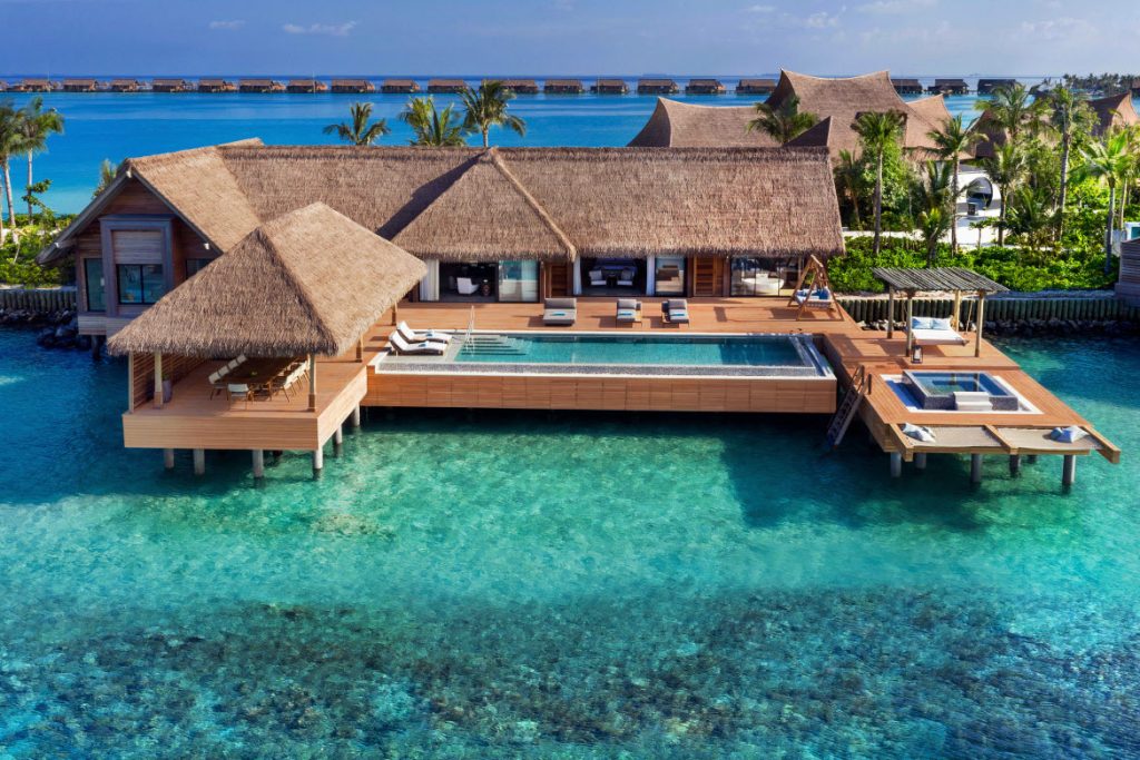 Waldorf Astoria Maldives Ithaafushi pool villa