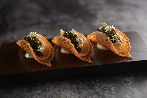Dish: Atas Honeygrid Taco, The Ruma Kuala Lumpur Hotel and Residences