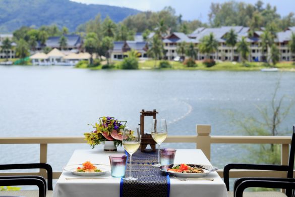Benjarong Thai cuisine restaurant, lakeview, Dusit Thani Laguna Phuket