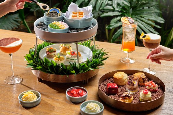 Chocolate Caviar Afternoon Tea, Four Seasons Hotel Singapore