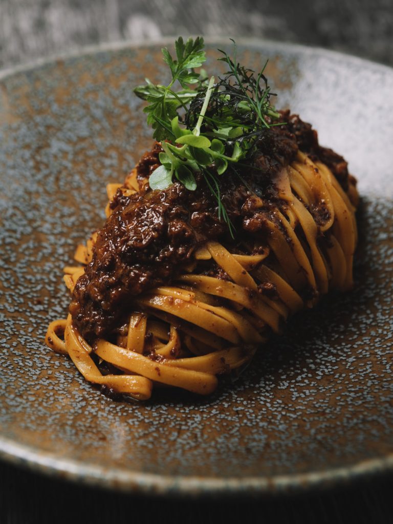 Fettuccine Bolognese, LUCE by Davide Giacomelli, Singapore