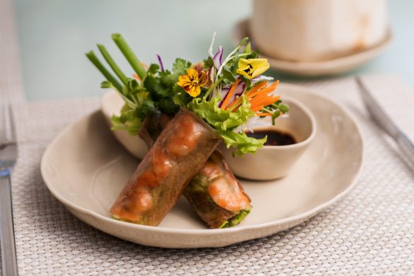 Plant-based dining, TIA Wellness resort