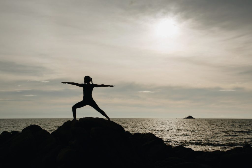 Trisara, yoga at the beach