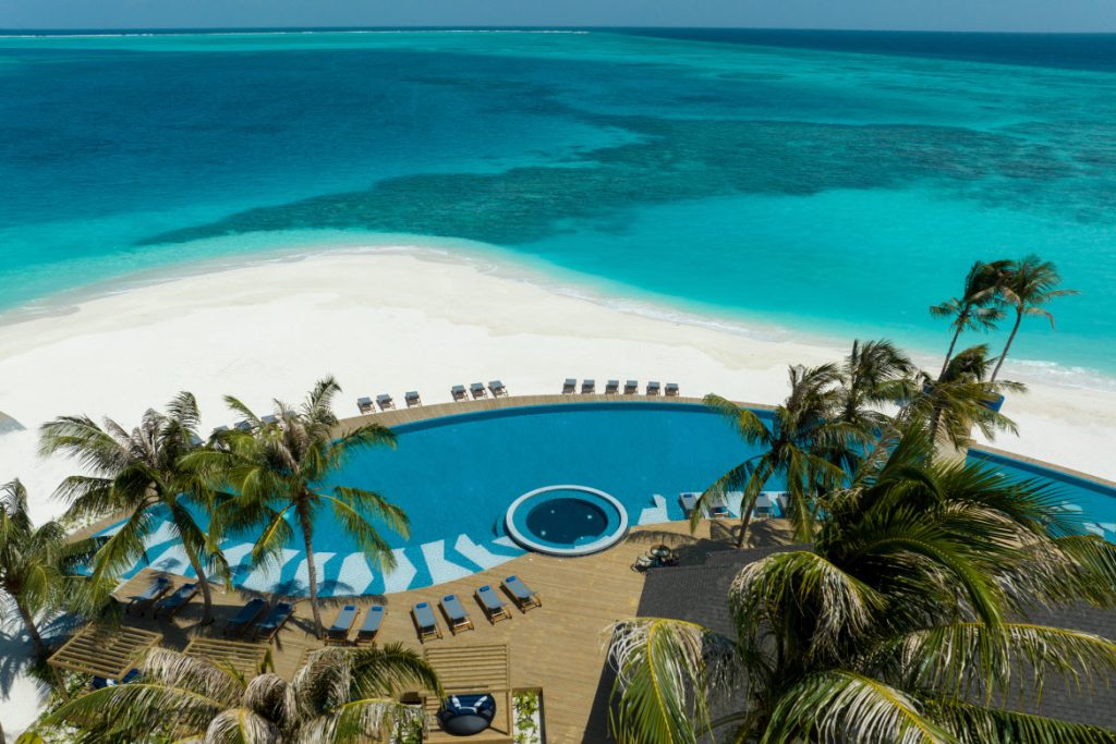Main pool, Dolphin Bay, Avani+ Fares Maldives Resort