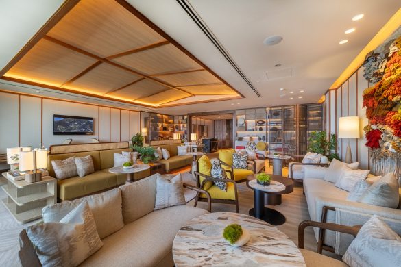 Dusit Thani Maldives seaplane lounge