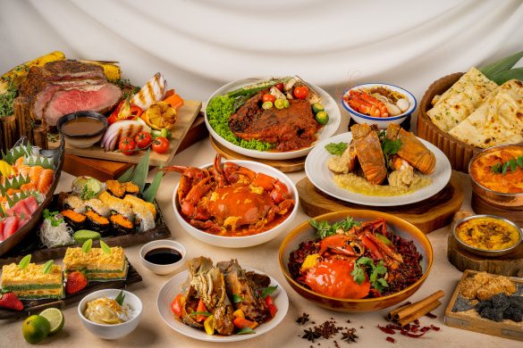 Parkroyal on Kitchener Road, Asian buffet