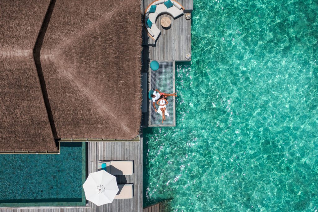 Anantara Kihavah Maldives’ over water pool villas