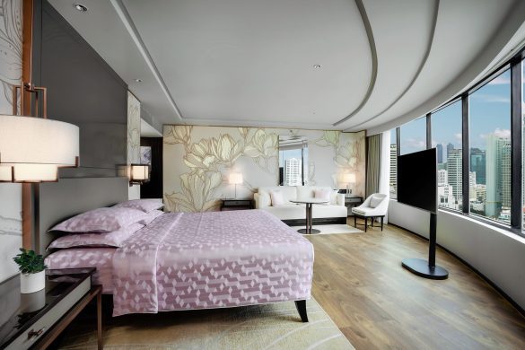 Serenity Suite bedroom, JW Marriott Bangkok hotel
