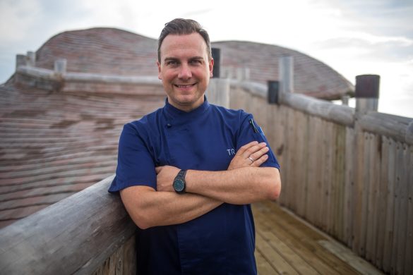 Guest chef Tim Raue Soneva Fushi collaboration