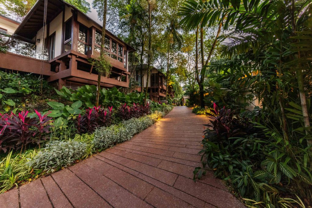 tropical garden, Sunway Resort Hotel