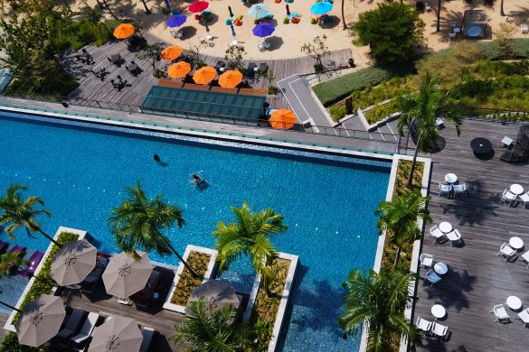 Angsana Teluk Bahang, penang overview, pool