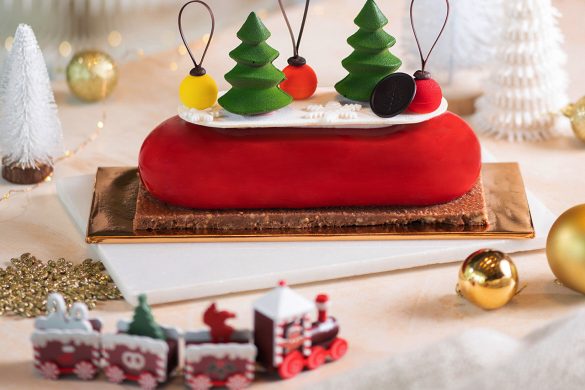 Yule log, Four Seasons Kuala Lumpur