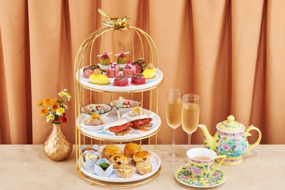 InterContinental Singapore, The Lobby Lounge, afternoon tea with champagne