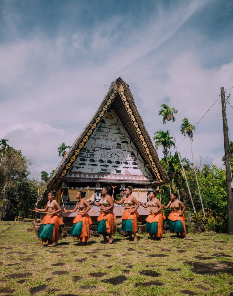 Dance performance in Palau