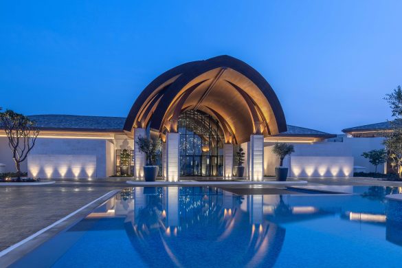Anantara Mina Al Arab Ras Al Khaimah Resort entrance