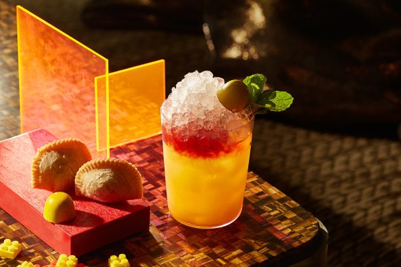 Bar Trigona cocktail menu 'Colour Me Curious'