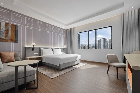 King bedroom, Hyatt Place Kuala Lumpur