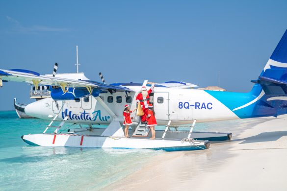 InterContinental maldives seaplane