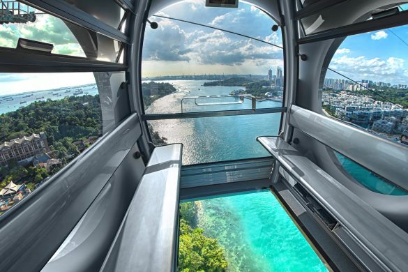 SkyOrb cable car cabin interior