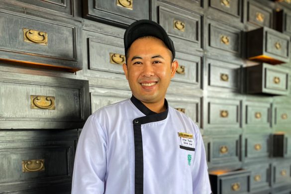 Mr Kitja Muakin, sous chef at signature Thai restaurant Saffron