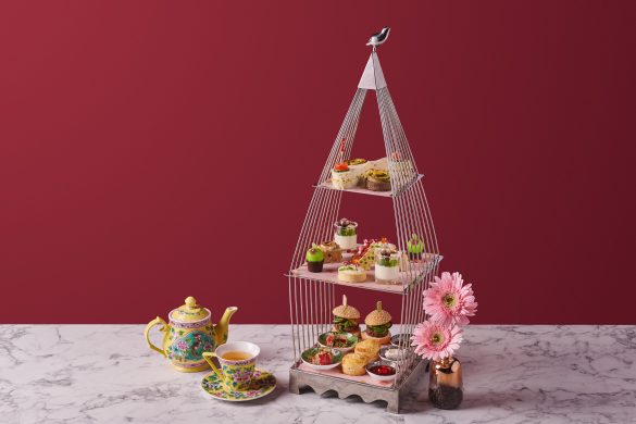 Vegan afternoon tea, InterContinental Singapore