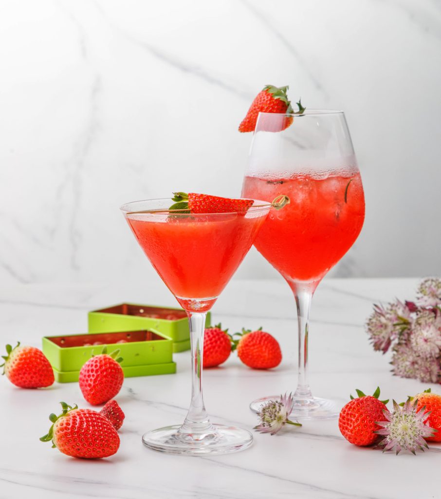 Strawberry Delight Mocktail