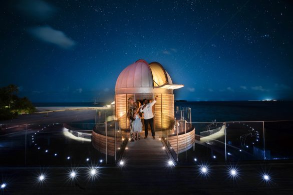 Stargazing, Anantara Kihavah Maldives Villas
