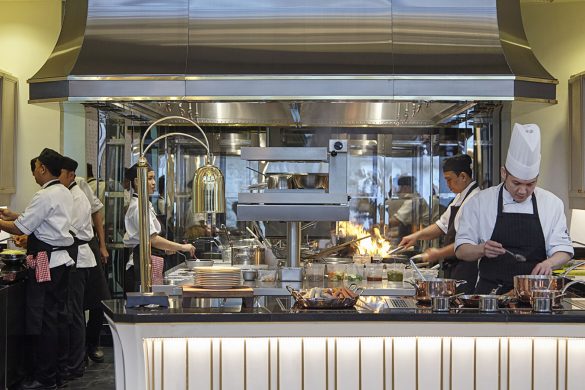 Culinary Highlands, Four Seasons Jakarta kitchen