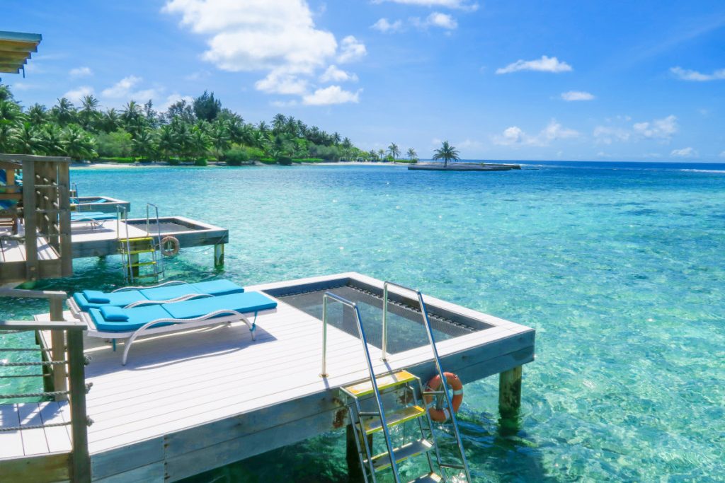 Overwater villa exterior, Holiday Inn Resort Kandooma Maldives