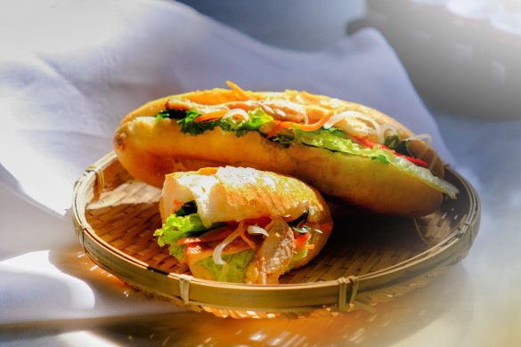 Banh my, street food, InterContinental Danang