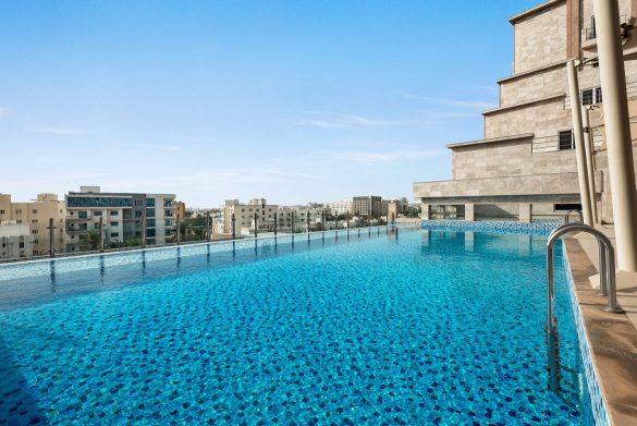 Swimming pool, Levatio Suites Muscat