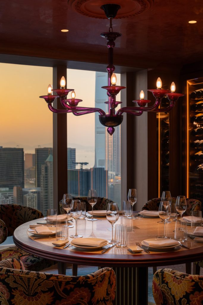 Carna restaurant, Mondrian Hong Kong hotel