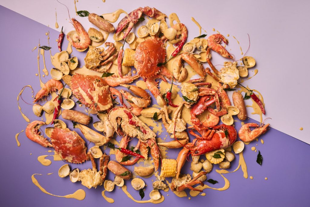 Salted Egg Crabs Duo Set, Ocean Symphony