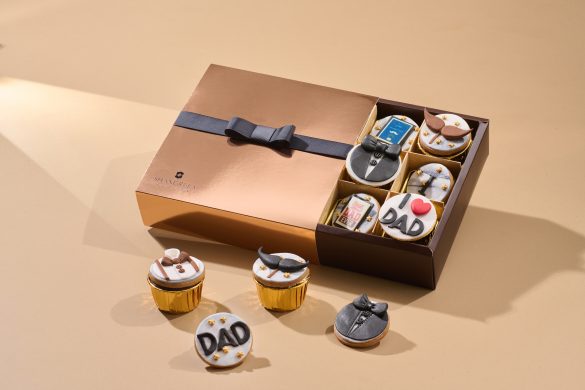 Designer Cookies cup cakes, Shangri-La Kuala Lumpur